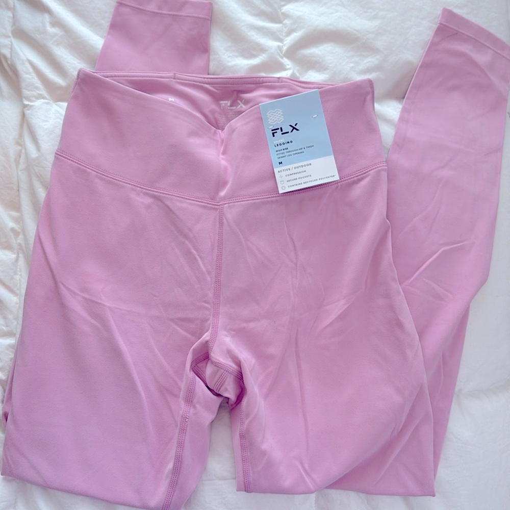 FLX leggings in orchid pink high rise 🌸